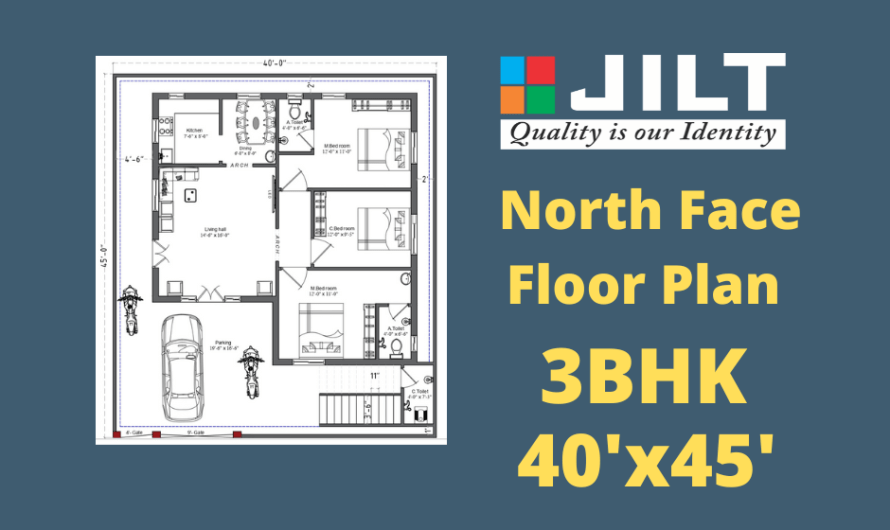 40’x45′ North Face Floor Plan