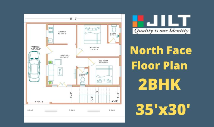 35’x30′ North Face Floor Plan